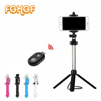 FGHGF Selfie tripod Monopod Selfie Stick Bluetooth With Button Pau De Palo selfie stick for iphone 7 8 plus Android bar selfie