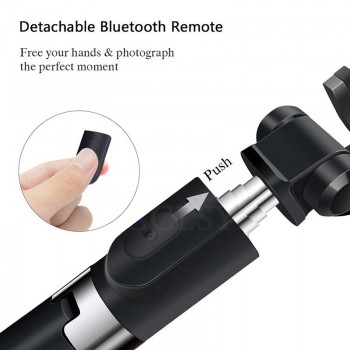 FGCLSY 3 in 1 Wireless Bluetooth Selfie Stick For iPhone Universal Mobile Phone Tripod Bracket Mini Extendable Handheld Monopod