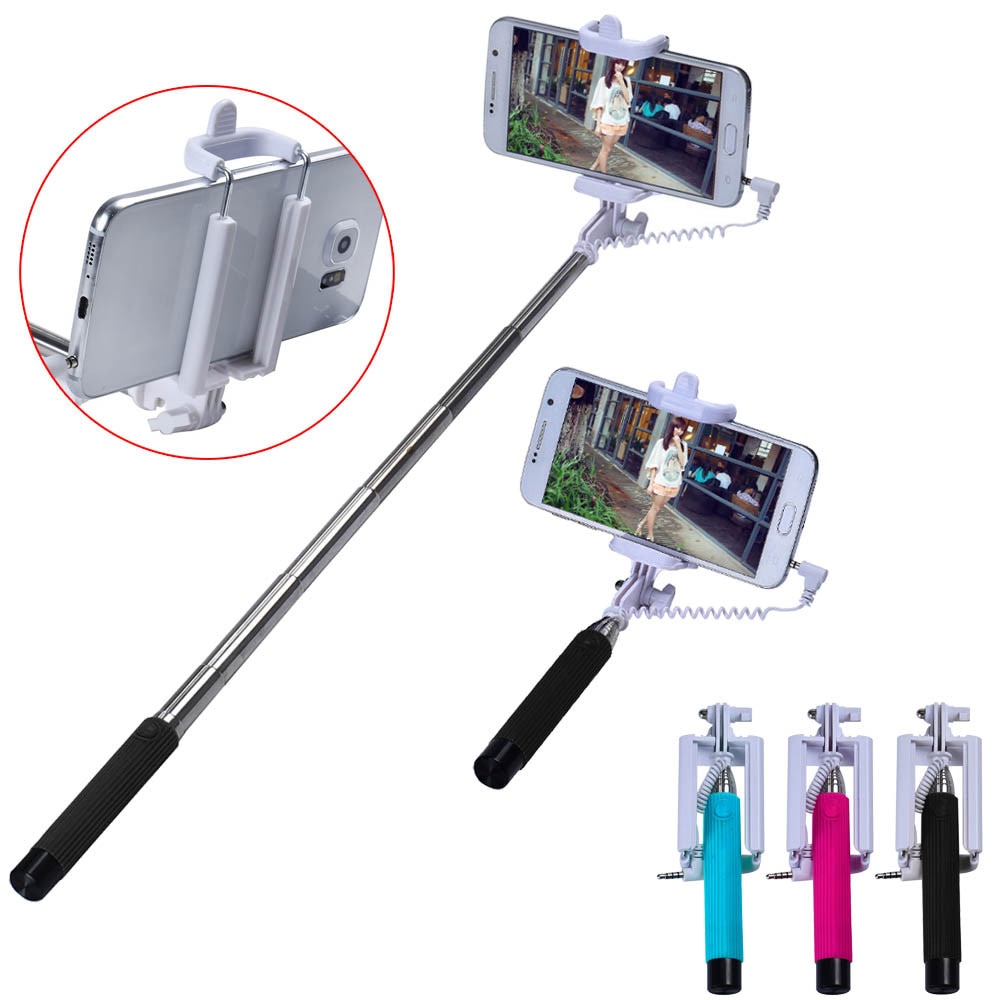 Super Mini 15.5-63cm Selfie Stick For iPhone amp; Android Phone Handheld Extendable Monopod Self Portrait Stick Tripod Monopod Stic
