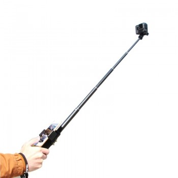 Waterproof Aluminum Alloy Extendable Handheld Selfie Stick Pole Monopod Tripod Selfie Stick Mount For GoPro Hero 4 5 6 SJCAM
