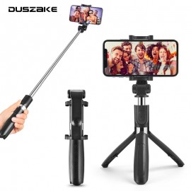 DUSZAKE Bluetooth Selfie Stick Tripod For Xiaomi Wireless Monopod For Phone Mini Bluetooth Selfie Stick Tripod For iPhone Xiaomi