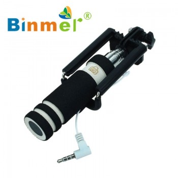 Beautiful Gift New Mini Extendable Handheld Fold Self-portrait Stick Holder Monopod Drop Shipping_KXL0701
