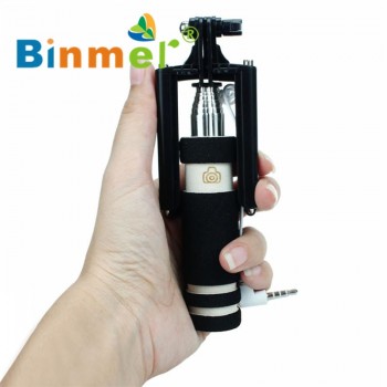 Beautiful Gift New Mini Extendable Handheld Fold Self-portrait Stick Holder Monopod Drop Shipping_KXL0701