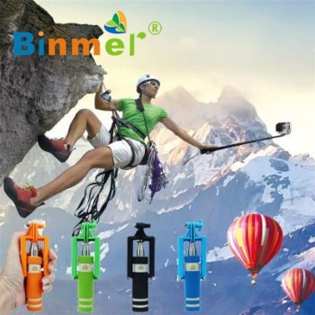 Beautiful Gift New Mini Extendable Handheld Fold Self-portrait Stick Holder Monopod Drop Shipping_KXL0701