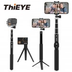 ThiEYE Bluetooth 34 inch Action Camera Selfie Stick Mini Tripod Extendable Monopod For All Action Cam And Smartphone For Gopro
