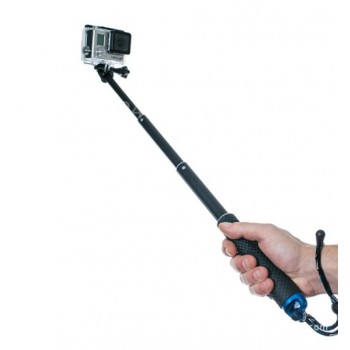 For Go Pro Accessories Handheld Extendable Pole Monopod Selfie Stick for GoPro HERO5 6 7 HERO4 Session HERO 5 4 3+ 3 2 1 SJ4000