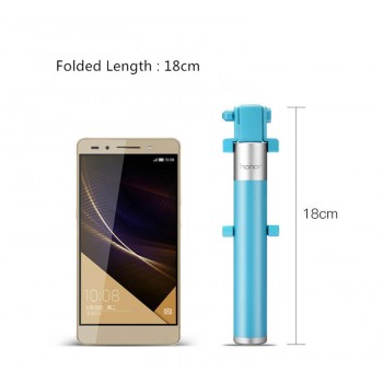 Original Huawei Honor Selfie Stick Monopod Wired Selfi Self Stick Extendable Handheld Shutter for iPhone Android Huawei
