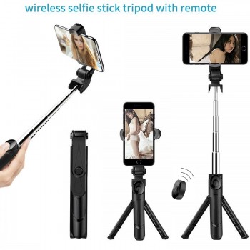 JOYTOP 3 in 1 Monopod Bluetooth Selfie Stick Foldable Tripod Selfie Stick With Wireless Shutter For iPhone for Andorid huawei