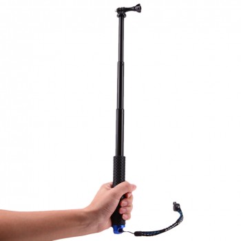 Portable 19 Inch Extendable Camera Selfie Stick Action Camera Handheld Monopod Outdoor stick for Gopro HERO 5/2/3/3+/4 Camera