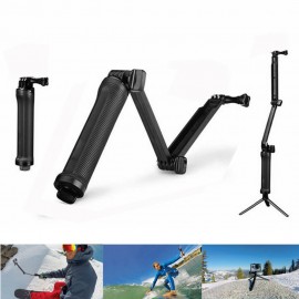 Kaliou 3 Way Grip Monopod Selfie Stick for Gopro 6 5 4 3 2 1 SJCAM SJ4000 SJ5000 Xiaomi Yi 4K Sports Action Camera