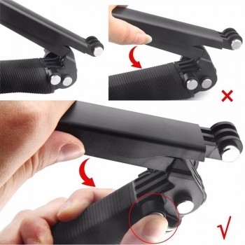 Kaliou 3 Way Grip Monopod Selfie Stick for Gopro 6 5 4 3 2 1 SJCAM SJ4000 SJ5000 Xiaomi Yi 4K Sports Action Camera