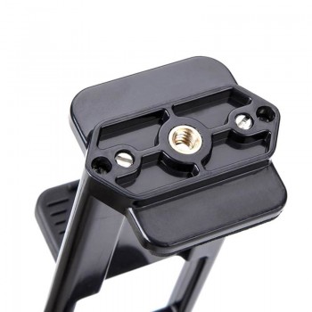 Universal Tablet Cell Phone Clip Tripod Holder for iPhone 8 Plus 7 X iPad mini Pro 10.5 air 2 Adapter Clamp Stand
