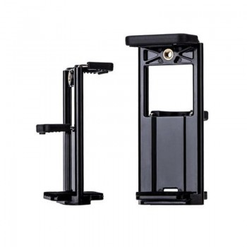 Universal Tablet Cell Phone Clip Tripod Holder for iPhone 8 Plus 7 X iPad mini Pro 10.5 air 2 Adapter Clamp Stand