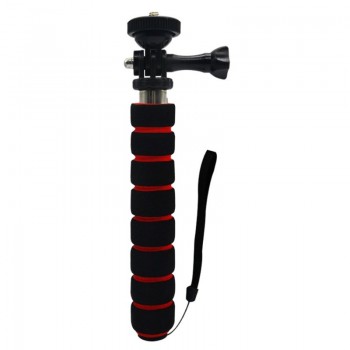 Foldable Portable Selfie Handheld Stick With Lanyard Adjustable Telescoping Camera Monopod For GoPro Hero 6/5