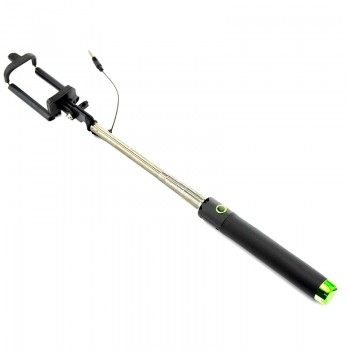 Big Sale Universal Luxury mini Handheld Extendable Wired Selfie Stick Monopod for iphone Samsung Android/IOS Phones palo selfie