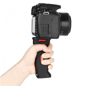 UURig R003 Handheld Camera Pistol Grip Universal Handle Grip Holder Selfie Stick for iPhone X GoPro Hero 6/5 Canon DSLR Cameras