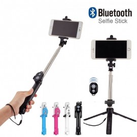 Bluetooth selfie stick Tripod with remote control Button Pau De Palo selfie stick for mobile phone Handheld Monopod Dropshipping