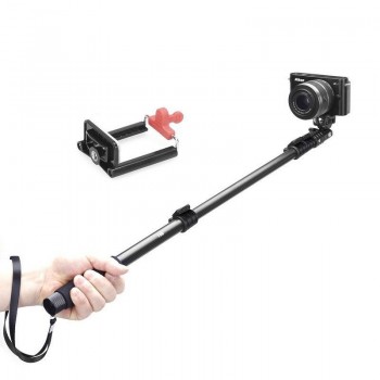 yunteng 188 Selfie Stick Monopod for Camera Phone Monopd gopro Hero3+/3/2/1 black