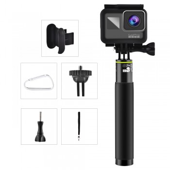 LBKAFA 7.1 To 31.5 Inch Selfie Stick Waterproof Monopod Tripod Handheld Stand for Gopro Hero 6 5 4 3+ SJCAM SJ4000 SJ5000 SJ6