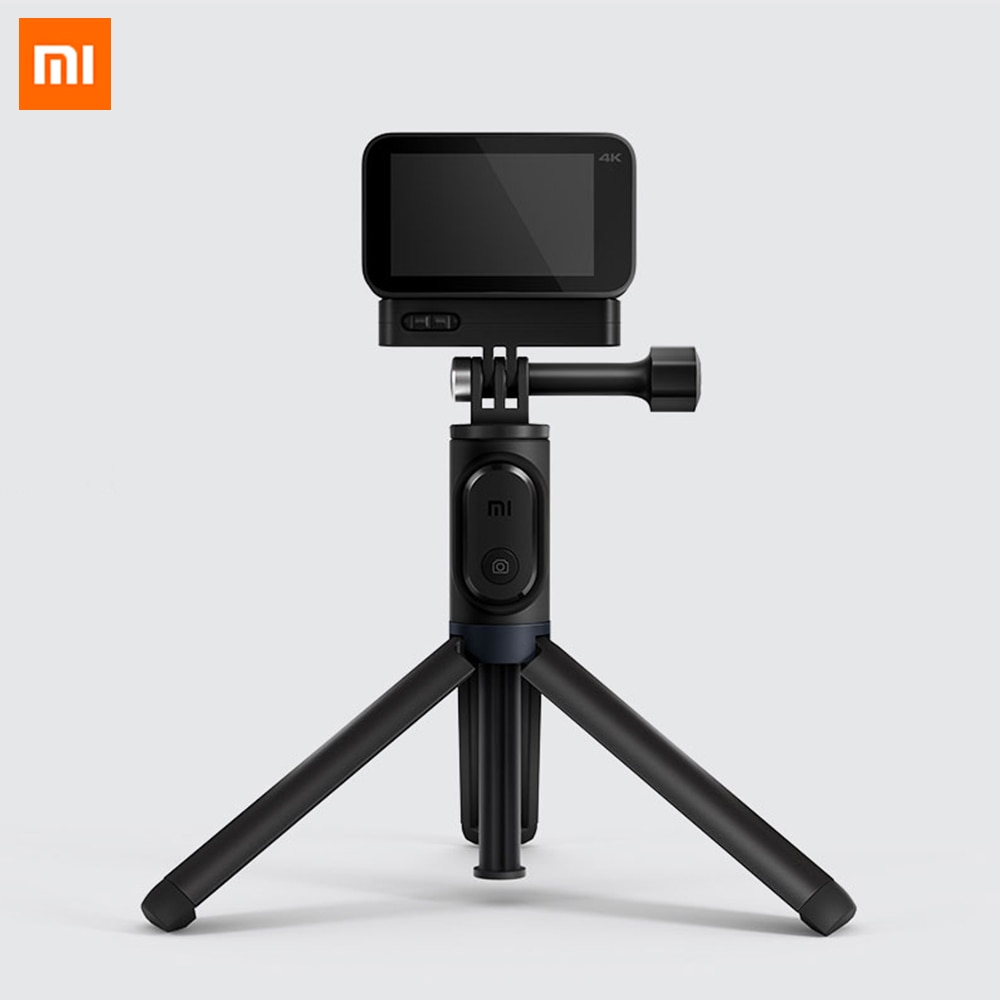 Original Xiaomi Mijia Small Camera Selfie Stick Tripod Bluetooth 3.0 Remote Control 360 Rotation Lightweight Foldable Compact