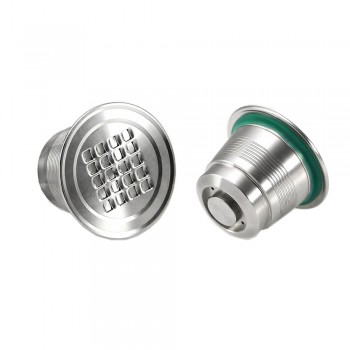 3 Pods Nespresso Stainless Steel Capsule Nespresso Refillable Reusable Metal Capsule Nespresso Recargables Inox Coffeeware Gift