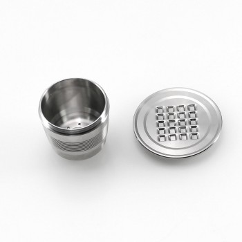 3 Pods Nespresso Stainless Steel Capsule Nespresso Refillable Reusable Metal Capsule Nespresso Recargables Inox Coffeeware Gift