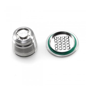 3 Pods Nespresso Stainless Steel Capsule Nespresso Refillable Reusable Metal Capsule Nespresso Recargables Inox Coffeeware Gift