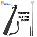 Waterproof Monopod Tripod Extendable Monopod Selfie Stick Monopod for xiaomi yi 4k II 2 /for SJ4000 for Gopro hero 5 6 7