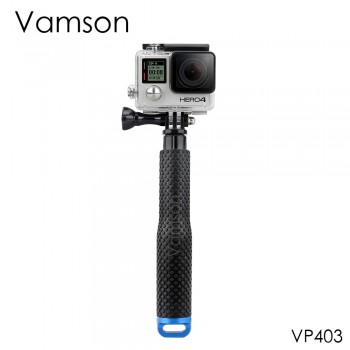 Vamson for GoPro 6 5 Aluminum Extendable Pole Selfie Stick Monopod Tripod Mount for GoPro Hero 6 5 4 3+ for Xiaomi for Yi VP403