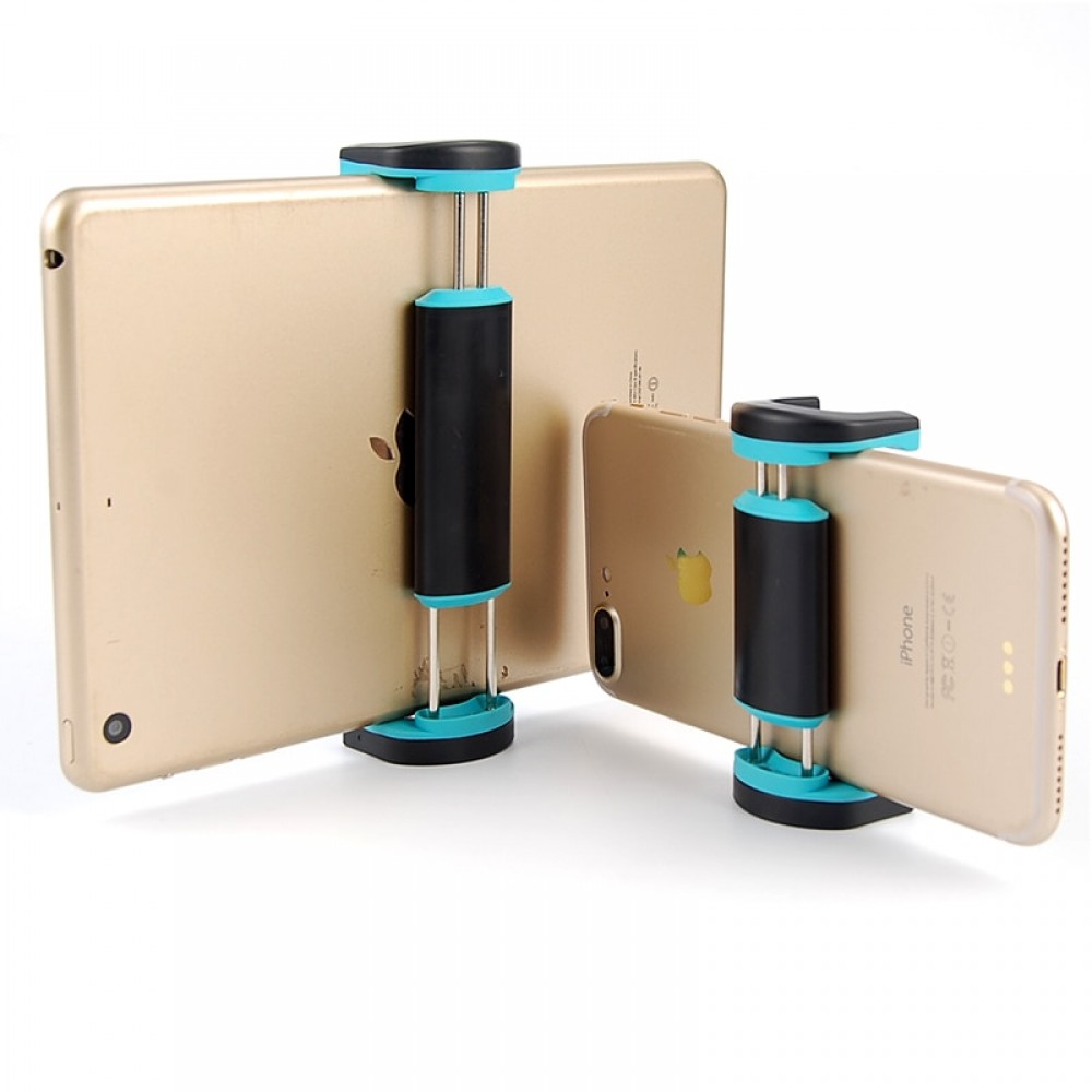 4.5-9.7 Inch Pau de Selfie for Ipad Mini/air tablet Pad Phone For Most phone and mini pad  Stand holder Clip  Selfie Stick