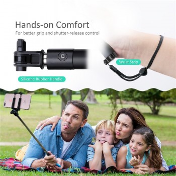 Bluetooth Selfie Stick Extendable Monopod Built-in Remote Shutter for For IPhone X 8 7 6S 6 Plus Samsung Galaxy S8 S9 S7 Tripod