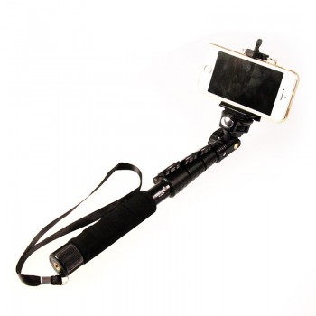 Top Quality YunTeng 088 Monopod For Gopro Selfie Stick Monopod Tripod+Phone Holder For iPhone Gopro Hero Camera HD+Free Shipping
