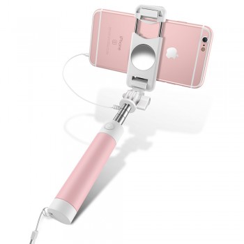 CASEIER Wired Selfie Stick For iPhone 5s 6 6s For Samsung Xiaomi Huawei Mirror Selfie Stick Foldable Portable Selfiestick
