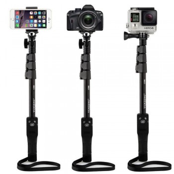 Camera Phone Bluetooth Extendable Selfie Stick Yunteng 1288 Telescopic Monopod Pole or 228 Mini Tripod For Iphone 5 6 7 Samsung