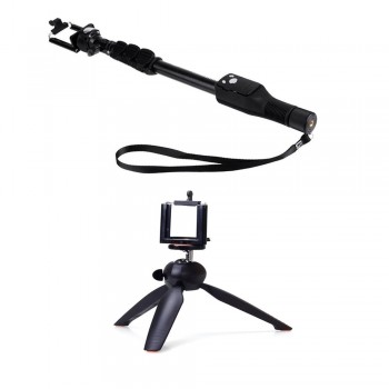 Camera Phone Bluetooth Extendable Selfie Stick Yunteng 1288 Telescopic Monopod Pole or 228 Mini Tripod For Iphone 5 6 7 Samsung