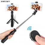 3 in 1 Mini Handheld Stand Holder Wireless Shutter Remote Control Selfie Tripod Monopod Bluetooth Stick For iPhone Huawei Xiaomi