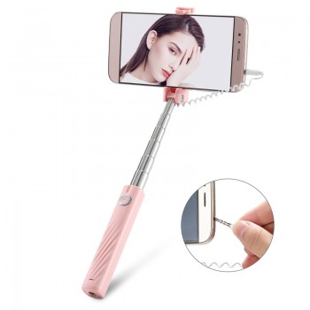 FLOVEME Selfie Stick Monopod Universal Selfie Sticks For iPhone 6 5 4 Self Stick For Samsung Huawei Xiaomi With Wire 3.5mm Jack