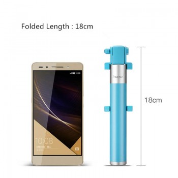 Original Huawei Honor Selfie Stick Monopod Wired Selfi Self Stick Extendable Handheld Shutter for iPhone Android Huawei Xiaomi