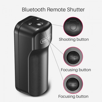 Ulanzi Selfie Booster Handle Grip Bluetooth Photo Stablizer Holder with Shutter Release for iPhone X 8 7 Xiaomi Huawei Samsung