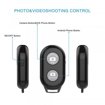 Voulttom Selfie Stick Bluetooth with a Free Tripod Remote Control Shutter Foldable Selfie Stick monopod for iphone Xiaomi Huawei