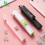 FLOVEME Mini Selfie Stick For iPhone 6 5 3.5mm Jack Wired Selfie Stick Monopod For Samsung Xiaomi Android Portable Selfiestick