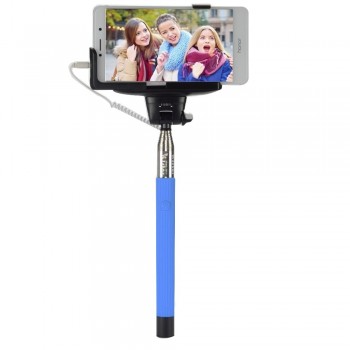 Z07-7 Audio Cable Wired Selfie Stick Extendable Monopod Self Stick for iPhone 7 6 plus 5 5s 4s IOS Samsung Android