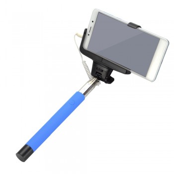 Z07-7 Audio Cable Wired Selfie Stick Extendable Monopod Self Stick for iPhone 7 6 plus 5 5s 4s IOS Samsung Android