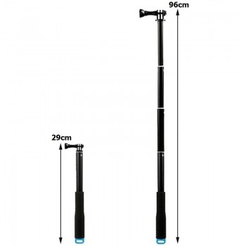JOYTOP Action Camera POV Pola 36 Surfing Diving Extendable Go Pro Self selfie Stick Pole Monopod For GoPro HERO 5 4 3 for SJCAM