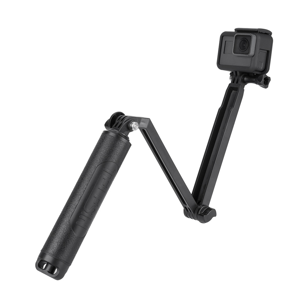 TELESIN Waterproof 3-Way Hand Grip Selfie Stick 2 in 1 Floating Grip Monopod Pole +Tripod for GoPro for Xiaomi YI SJCAM for EKEN