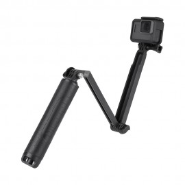 TELESIN Waterproof 3-Way Hand Grip Selfie Stick 2 in 1 Floating Grip Monopod Pole +Tripod for GoPro for Xiaomi YI SJCAM for EKEN