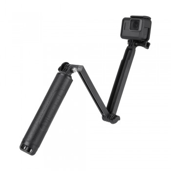 TELESIN Waterproof 3-Way Hand Grip Selfie Stick 2 in 1 Floating Grip Monopod Pole +Tripod for GoPro for Xiaomi YI SJCAM for EKEN