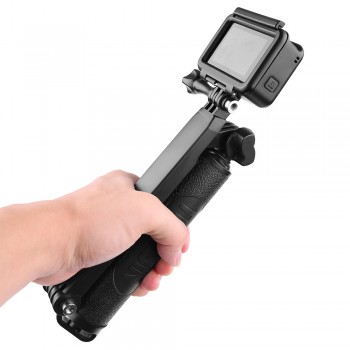 TELESIN Waterproof 3-Way Hand Grip Selfie Stick 2 in 1 Floating Grip Monopod Pole +Tripod for GoPro for Xiaomi YI SJCAM for EKEN