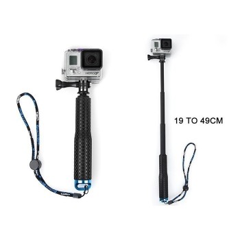 Waterproof Hand Grip Adjustable Selfie Stick Handheld Monopod For GeekPro For GoPro HD Hero 6 5 4 3+ 3 2 1 For Xiaomi Yi