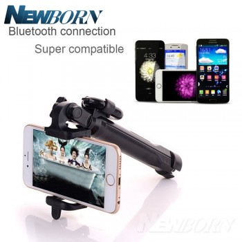 Cartoon Selfie Stick Mini Tripod Self Stick Bluetooth Remote Shutter Multifunctional Handheld Extendable Monopod For Smartphone